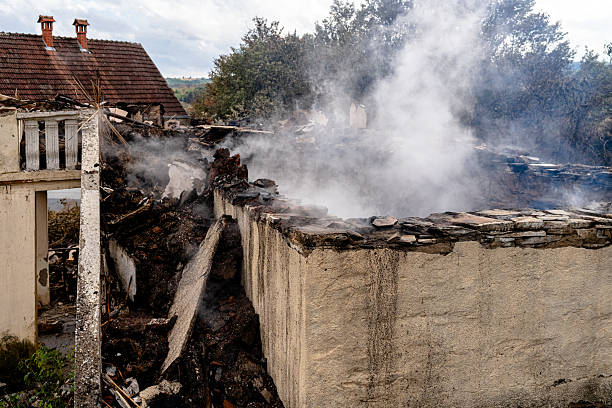 Professional Fire Damage Removal technician working in Fall City, WA
